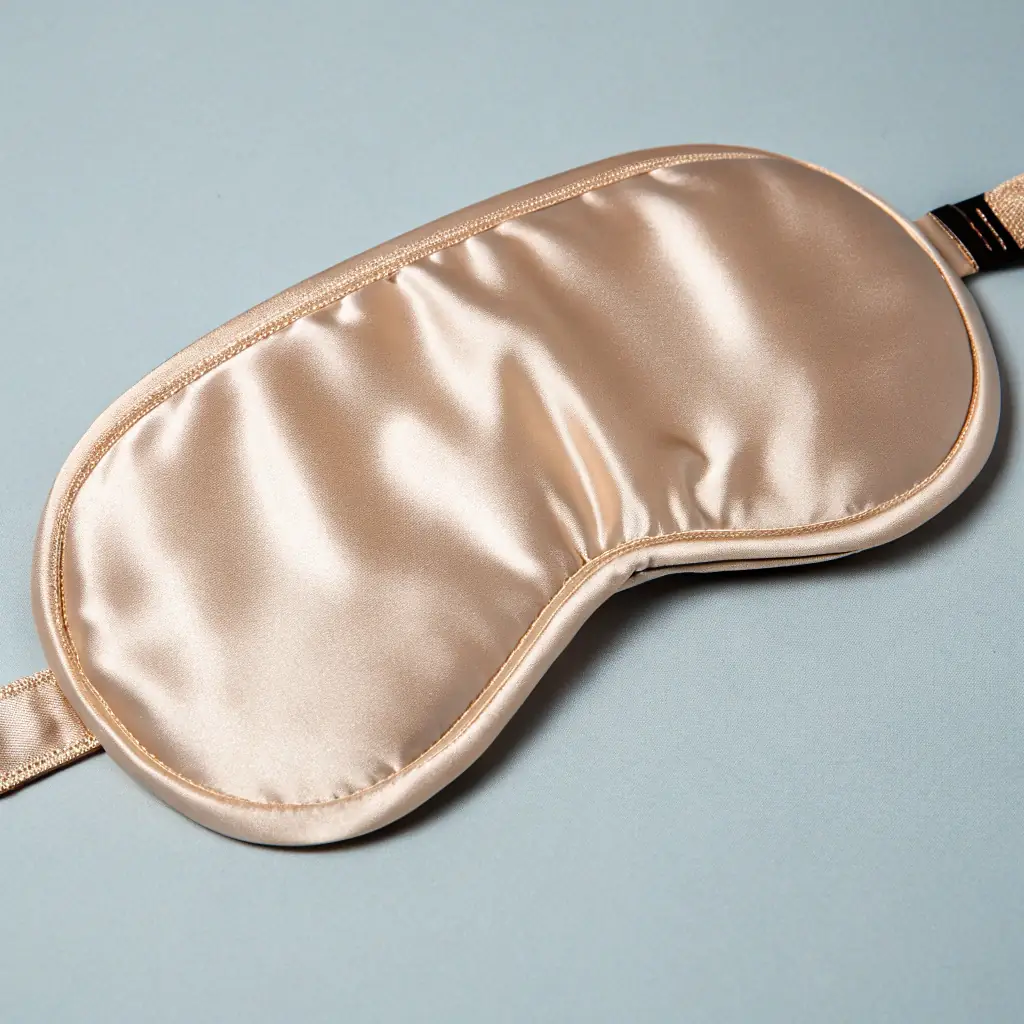 Sage Green Silk Eye Mask